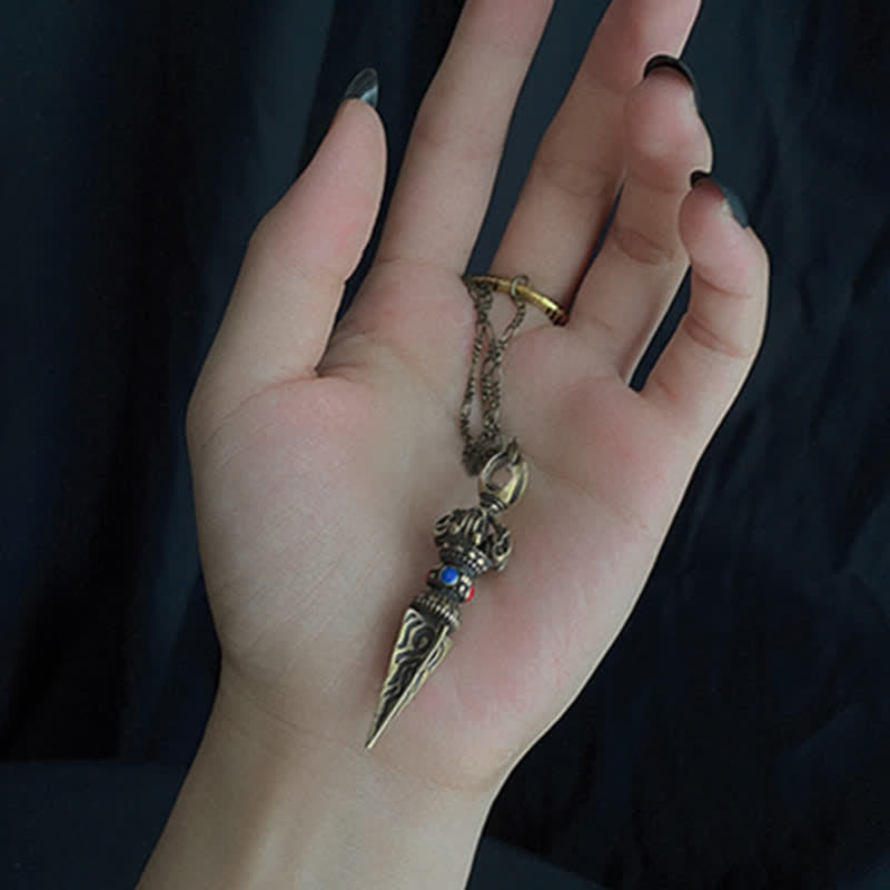 Copper Hamsa Necklace | Healing Pendant for Balance & Luck