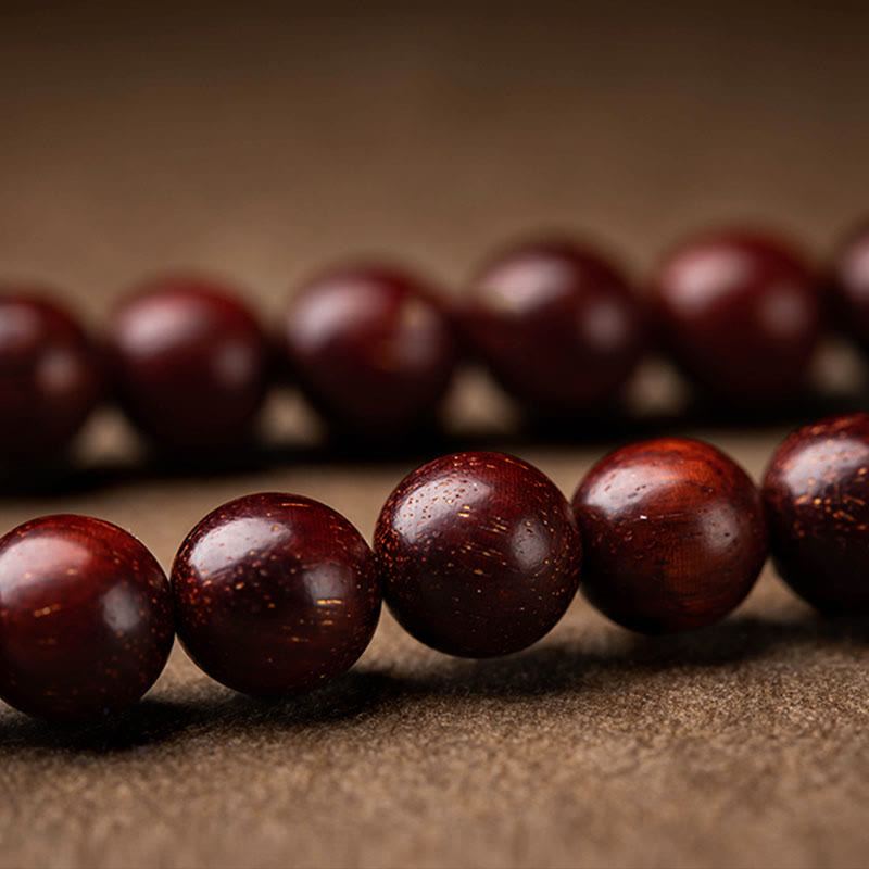 Tibetan Red Sandalwood Lotus Sachet Car Hanging Decoration
