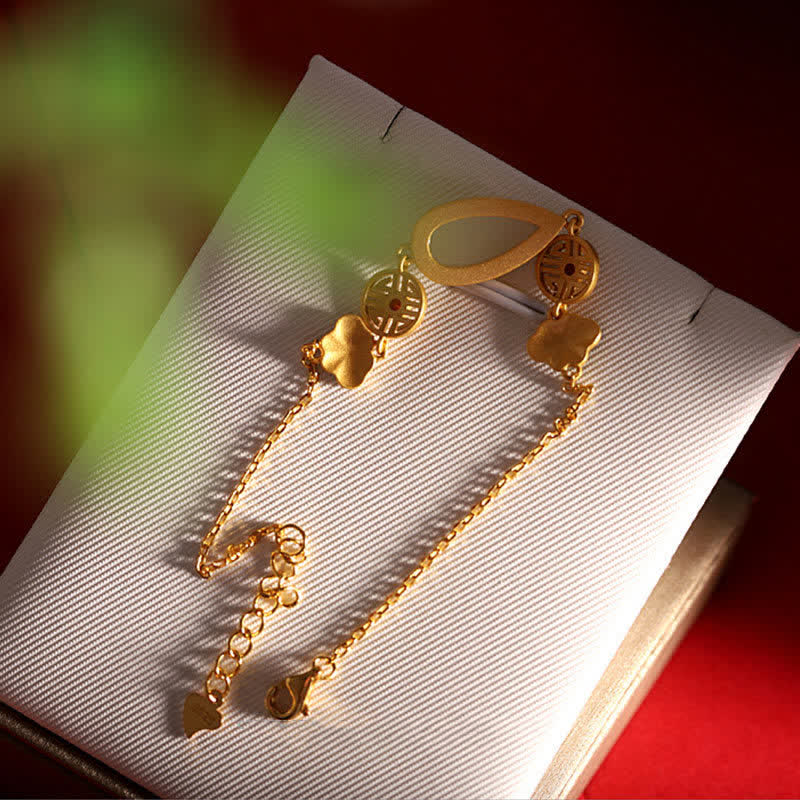 925 Sterling Silver White Jade Water Drop Bracelet Necklace