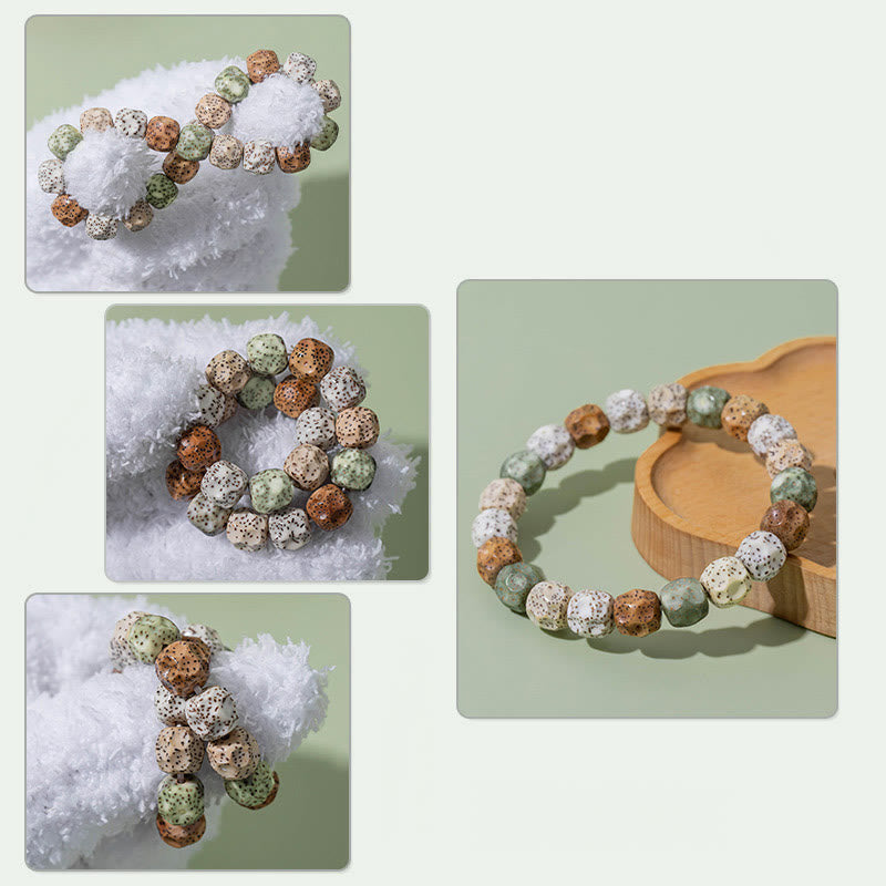 10mm Bodhi Seed Spiritual Bracelet for Wealth & Auspiciousness
