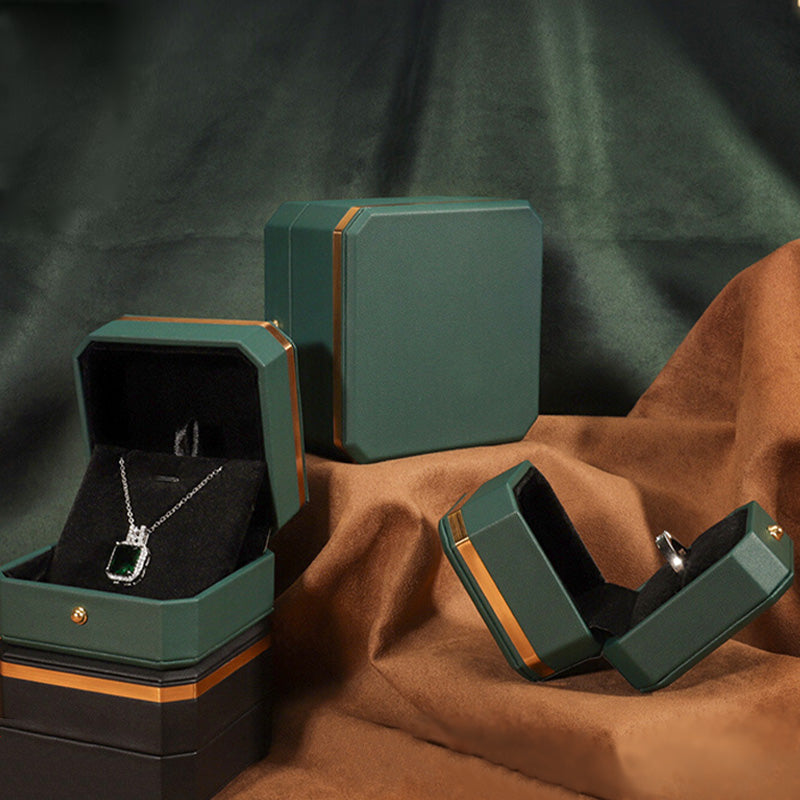 PU Leather Jewelry Storage Box for Spiritual Jewelry Protection