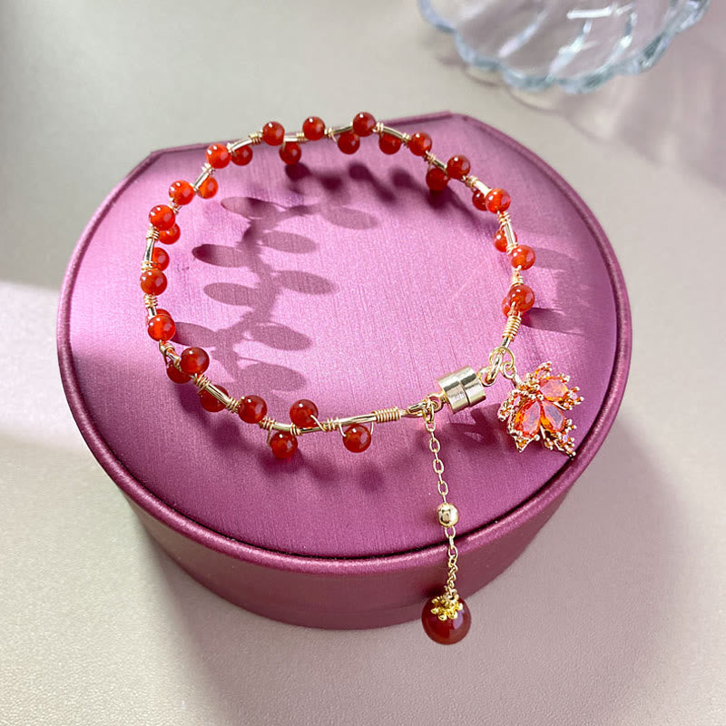 Copper Spiritual Luck Charm Bracelet for Balance & Wealth