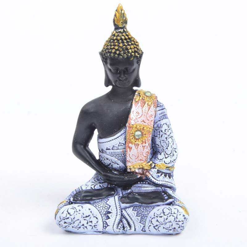 Resin Tibetan Buddha Feng Shui Statue for Positive Energy