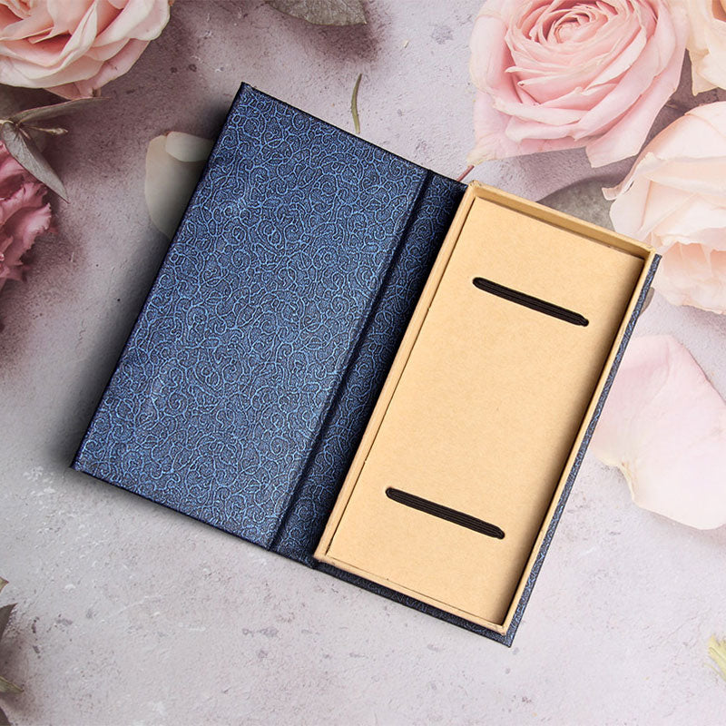 Ebony Wood Butterfly Flower Bookmark for Zen Décor