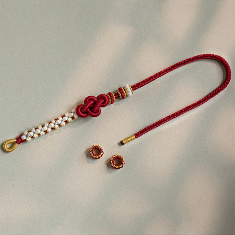 True Love Knot Red String Bracelet for Protection & Luck