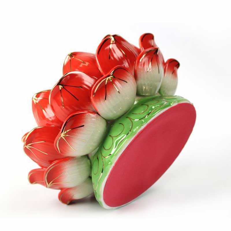 Lotus Flower Meditation Candle Holder 9.4cm for Ritual Altars