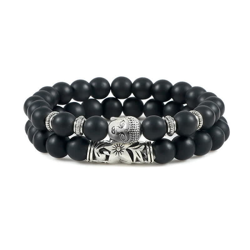 Unisex Tiger Eye & Red Turquoise Protection Bracelet Set