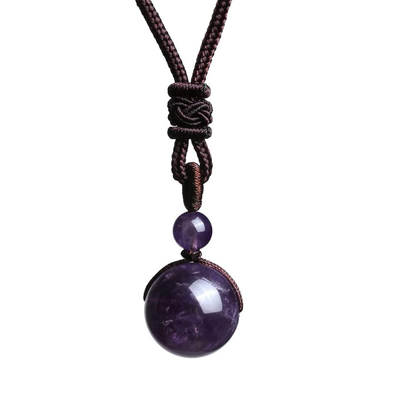 16mm Tiger Eye Protection Necklace for Courage and Balance