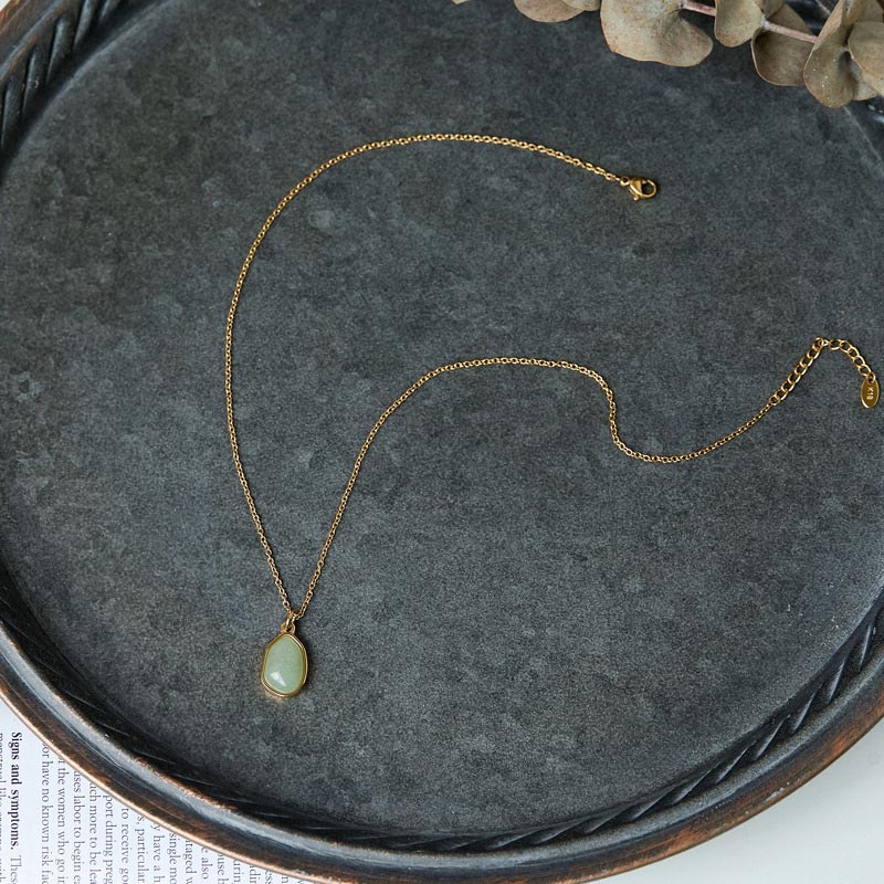 Natural Rose Quartz Necklace Pendant for Unconditional Love & Healing
