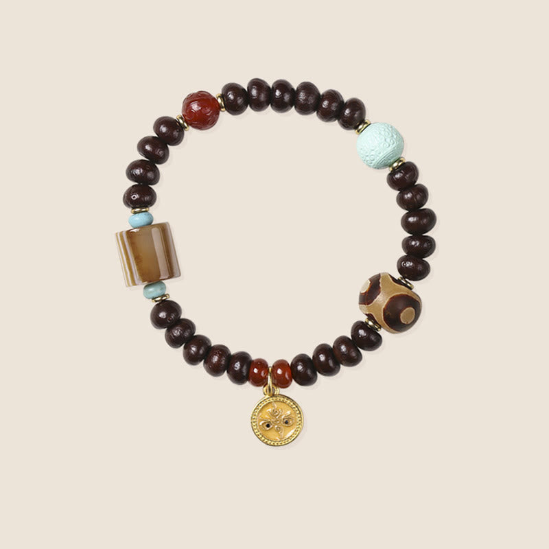 Purple Bodhi Seed Wisdom Bracelet | Spiritual Protection Bead