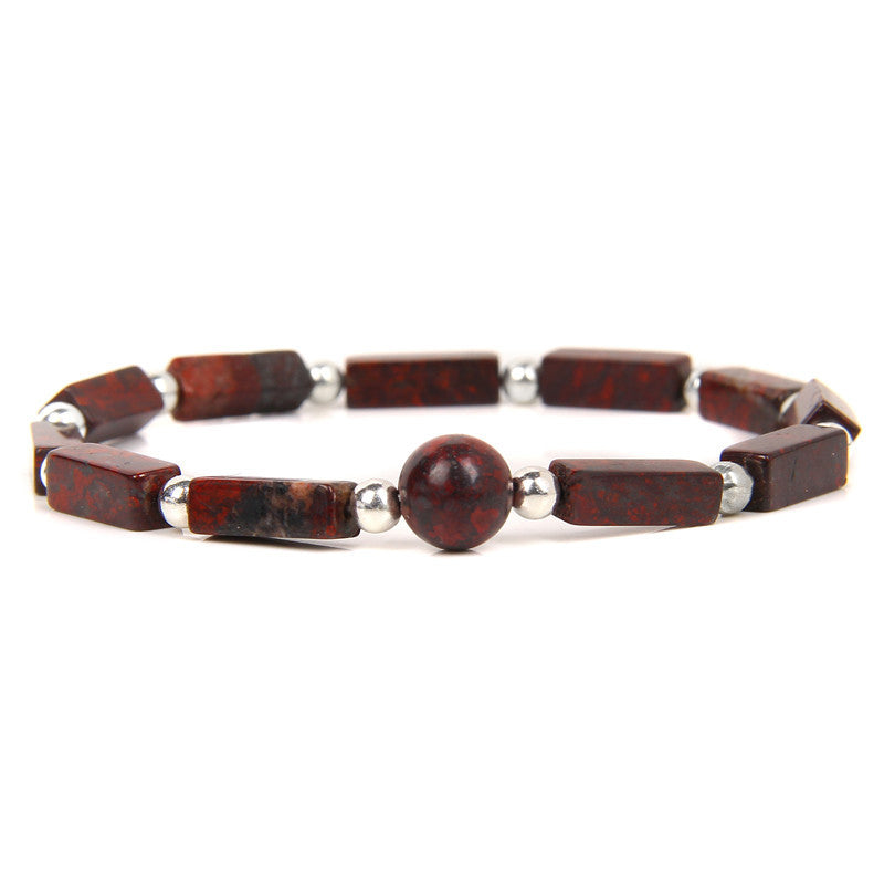 Natural Crystal Amethyst Bracelet for Spiritual Balance & Healing