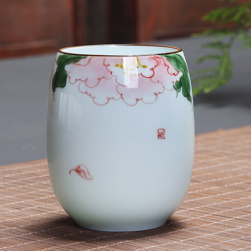 Ceramic Spiritual Teacup 180ml for Zen Meditation Rituals