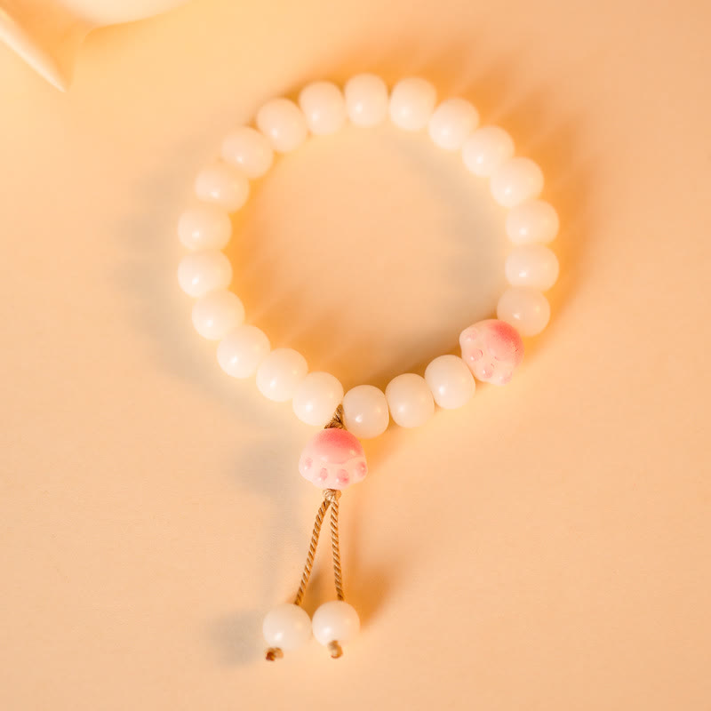 Unisex Bodhi Seed Peace Bracelet for Spiritual Protection