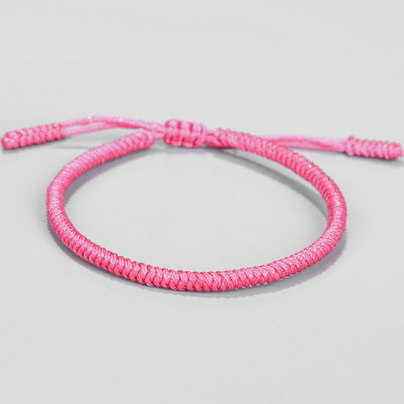 3Pcs Tibetan King Kong Knot Red String Protection Bracelet