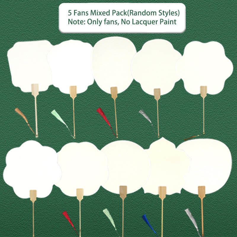 DIY Chinese Lacquer Fan | Zen Decor Art & Craft Fan