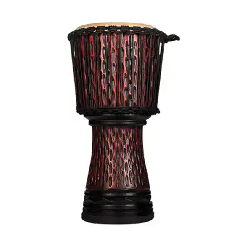 Djembe African Drum Hand-Carved Mahogany Wood