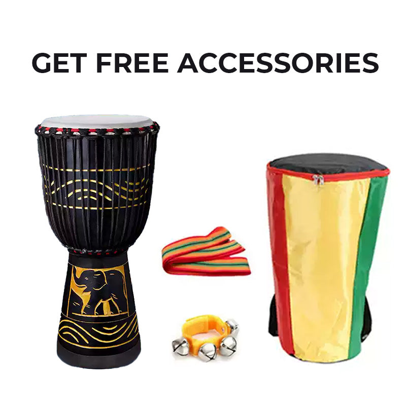 Djembe African Hand Drum for Beginner - Percussion