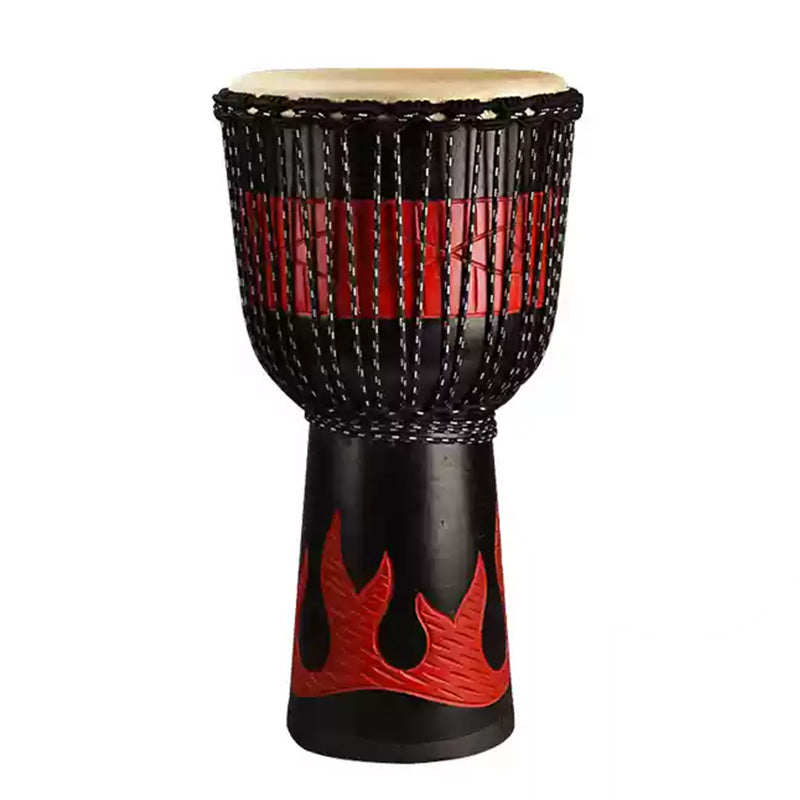 Djembe Hand Drum 8" Mahogany Wood and Goatskin