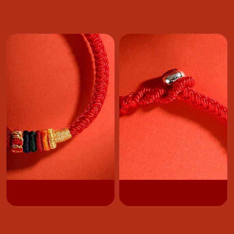 Dragon 16cm Chinese Zodiac Blessing Cinnabar Bracelet