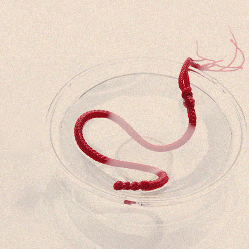 Dragon 16cm Chinese Zodiac Blessing Cinnabar Bracelet