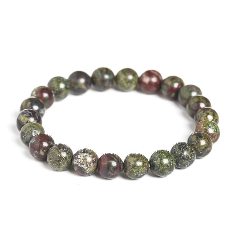 Dragon Bloodstone Bracelet for Strength & Vitality