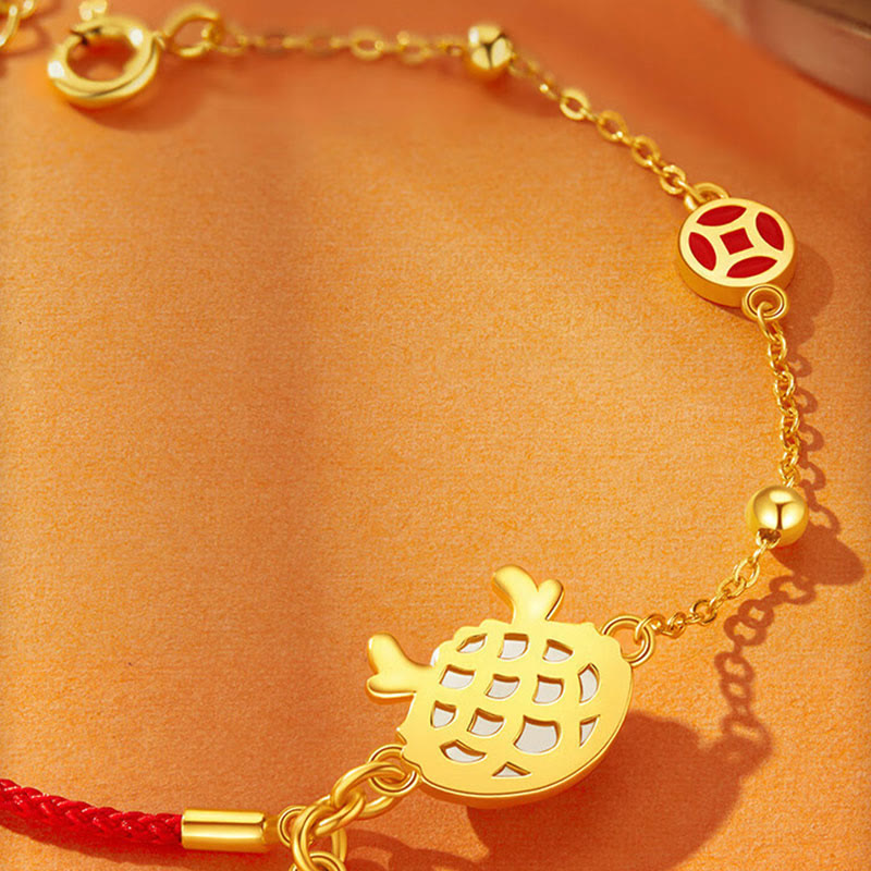 Dragon Bracelet in Hetian White Jade and 925 Sterling Silver for Protection