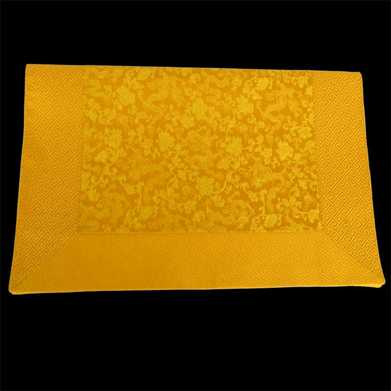 Dragon Pattern Tibetan Prayer Altar Jacquard Mat 70cm