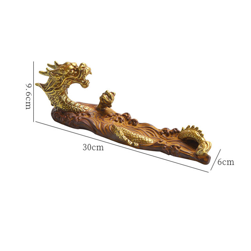Dragon Protection Ceramic Incense Burner | Healing Sounds