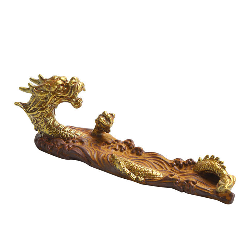 Dragon Protection Ceramic Incense Burner | Healing Sounds