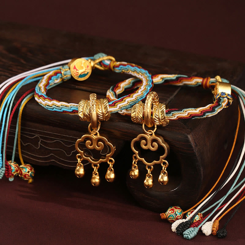 Dunhuang Color Reincarnation Knot Spiritual Bracelet