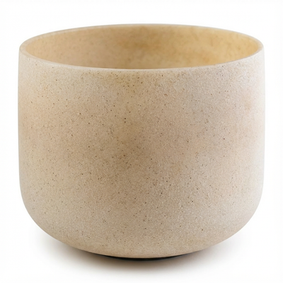 E Note Tea Topaz Gemstone Fusion Crystal Singing Bowl