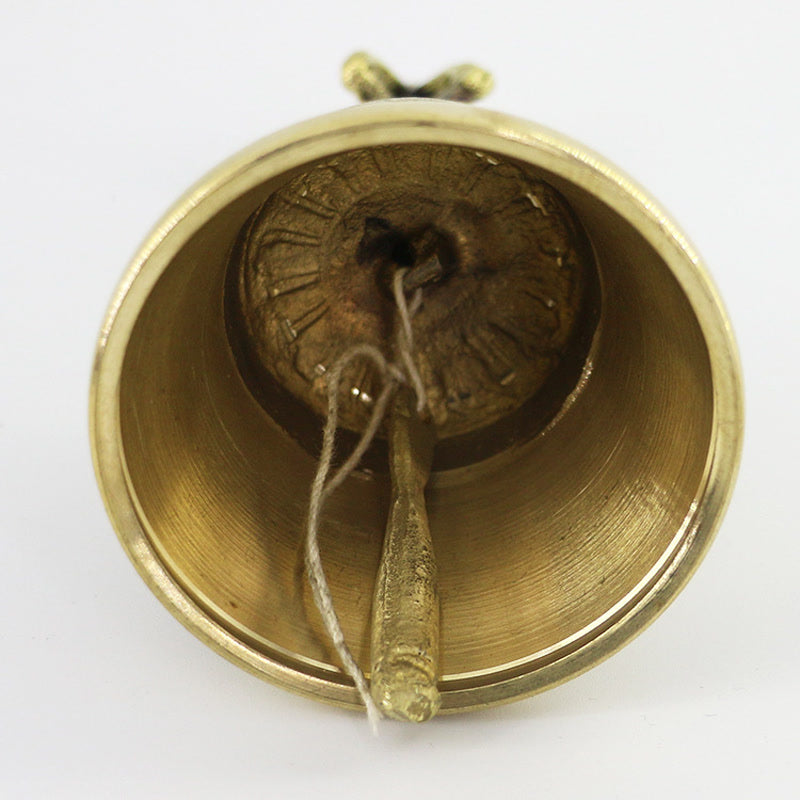 Small Copper Meditation Bell and Vajra Dorje Set