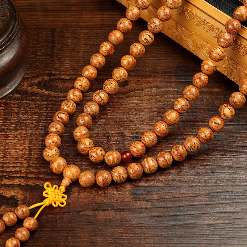 12mm Bodhi Seed Wisdom Bracelet for Meditation and Awareness