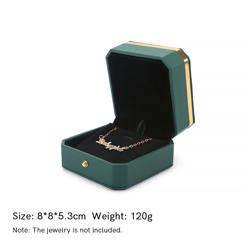PU Leather Jewelry Storage Box for Spiritual Jewelry Protection