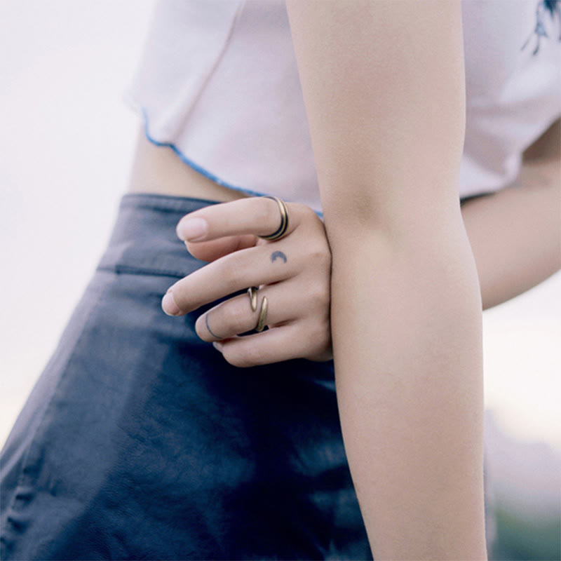 Copper Adjustable Ring for Luck and Balance | Spiritual Rings