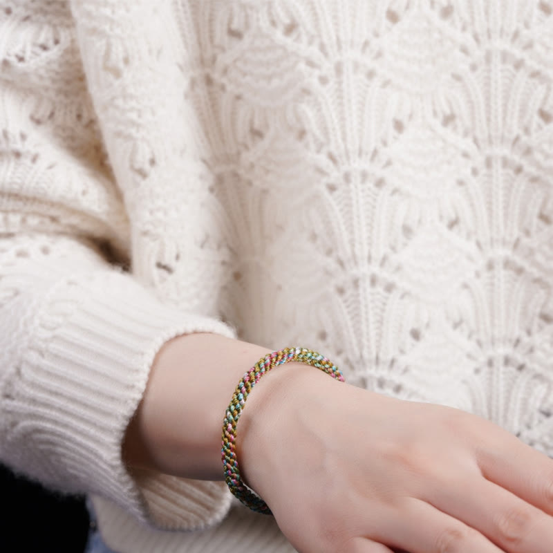 Colorful Rope Luck String Bracelet for Child & Adult