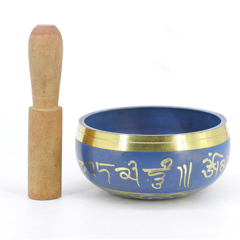 Copper Tibetan Singing Bowl for Meditation and Relaxation 3.74in