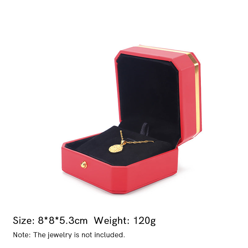 PU Leather Jewelry Storage Box for Spiritual Jewelry Protection