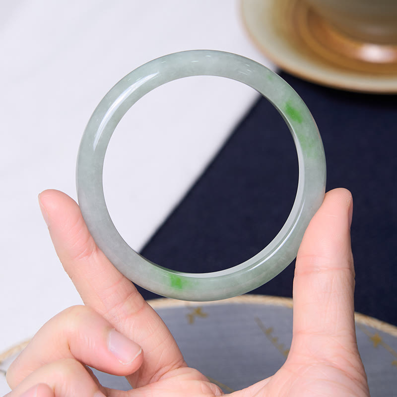 Jade Bracelet & Bangle Bundle for Good Luck & Prosperity