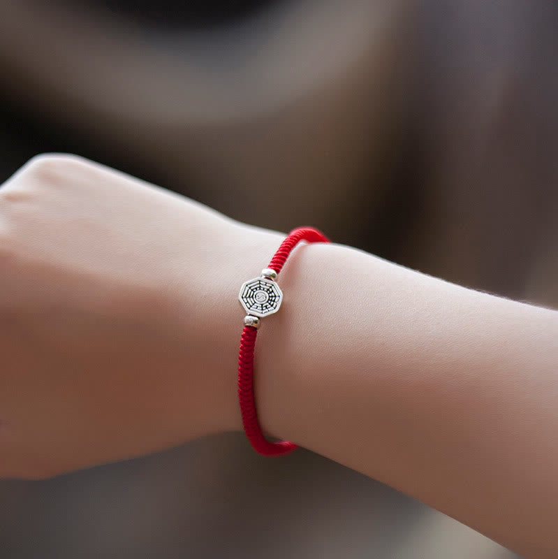 Yin Yang Cinnabar Concentration Bracelet 6mm String