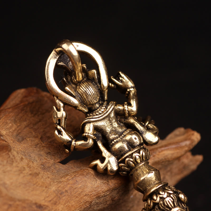 Ganesh Dorje Vajra Spiritual Power Necklace Pendant