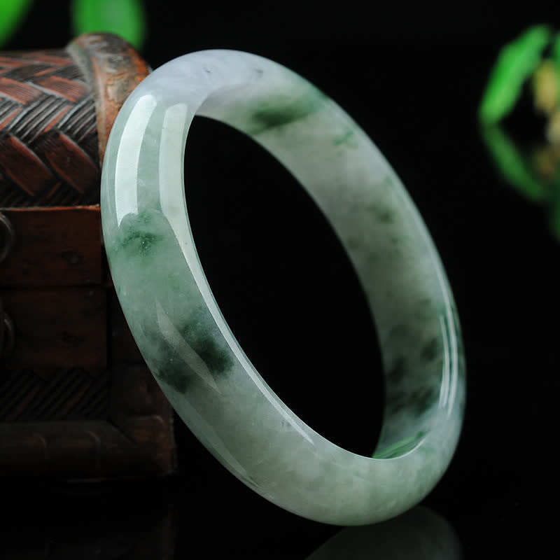 58mm Jade Luck Blessing Prosperity Bracelet
