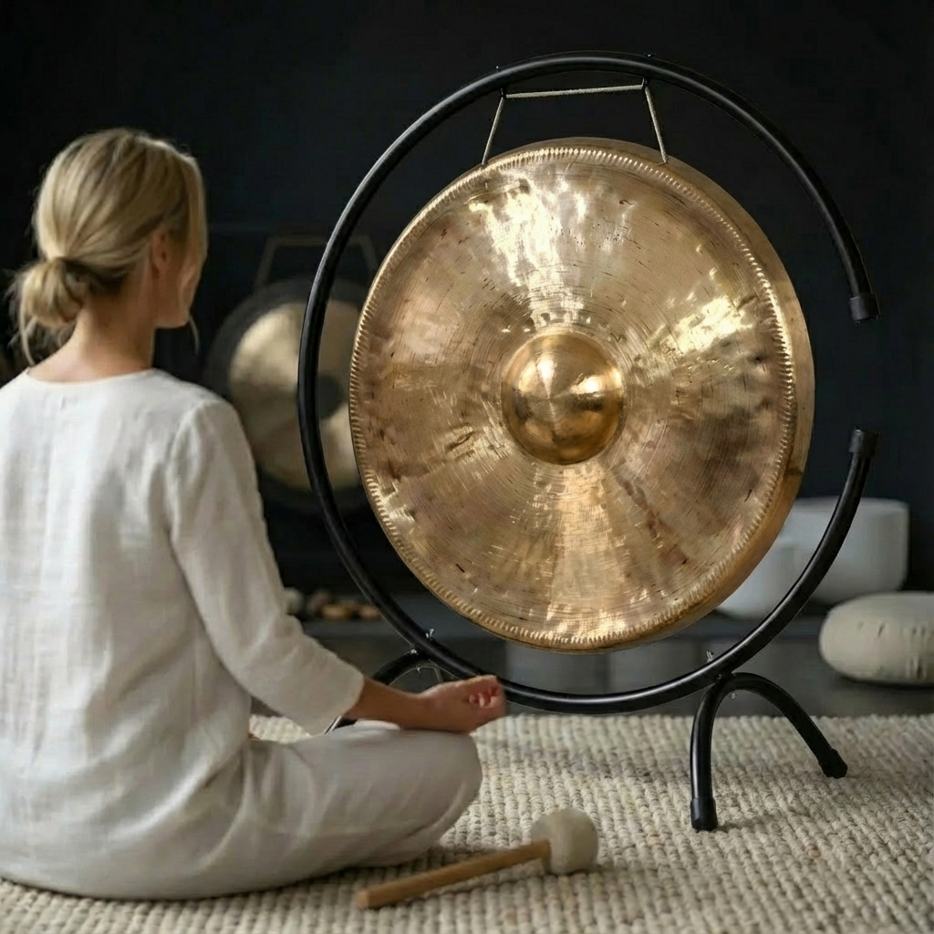 6 to 36 Inch Golden Bao Nipple Gong for Meditation