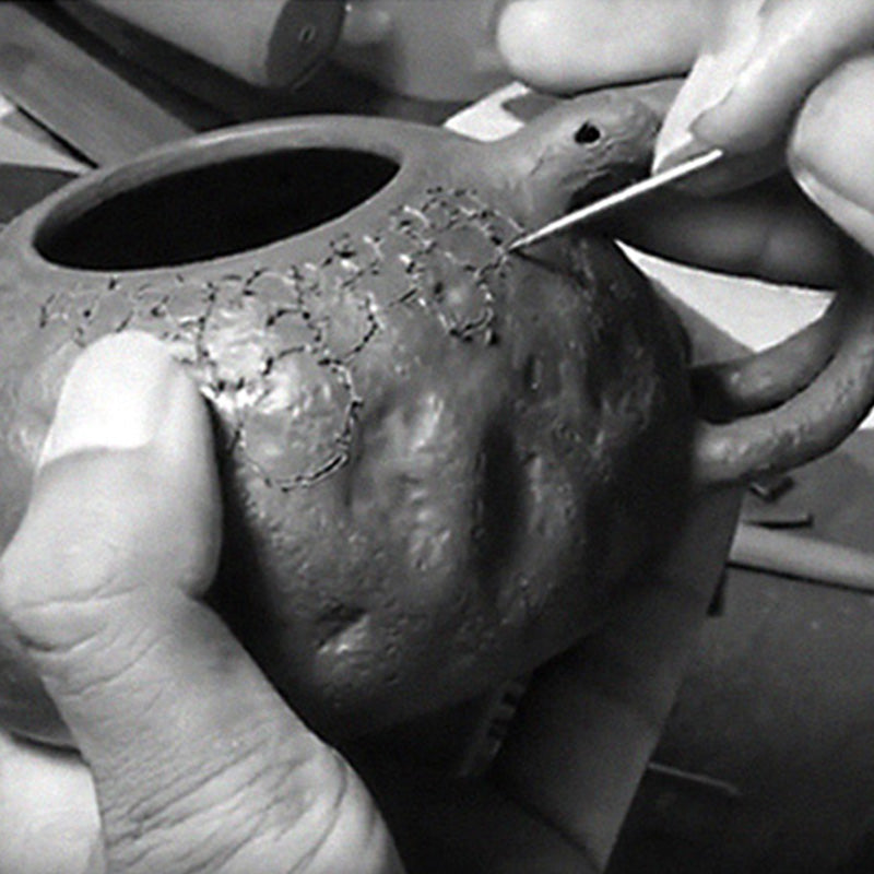 Vintage Purple Clay Kung Fu Teapot 220ml for Zen Decor