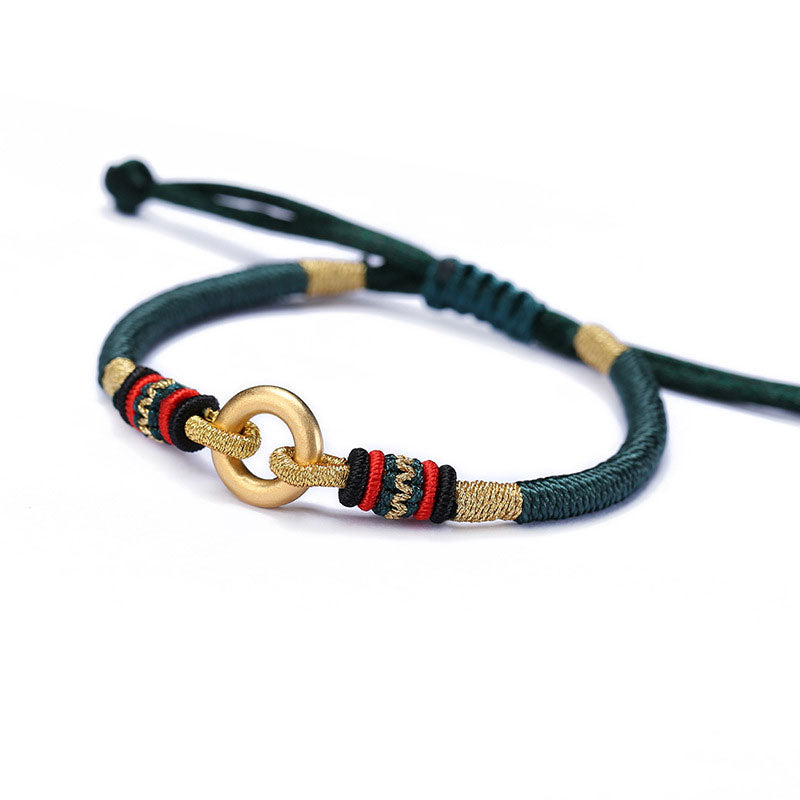 Unisex Red String Bracelet with Silver 999 for Protection and Luck
