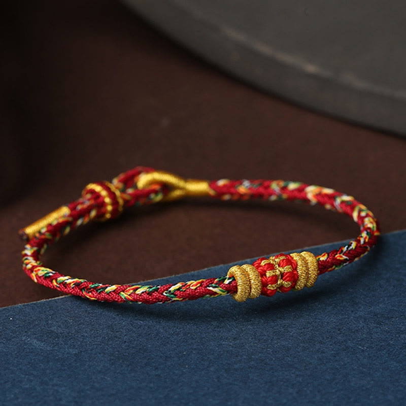Colorful King Kong Knot Spiritual Bracelet for Luck & Protection