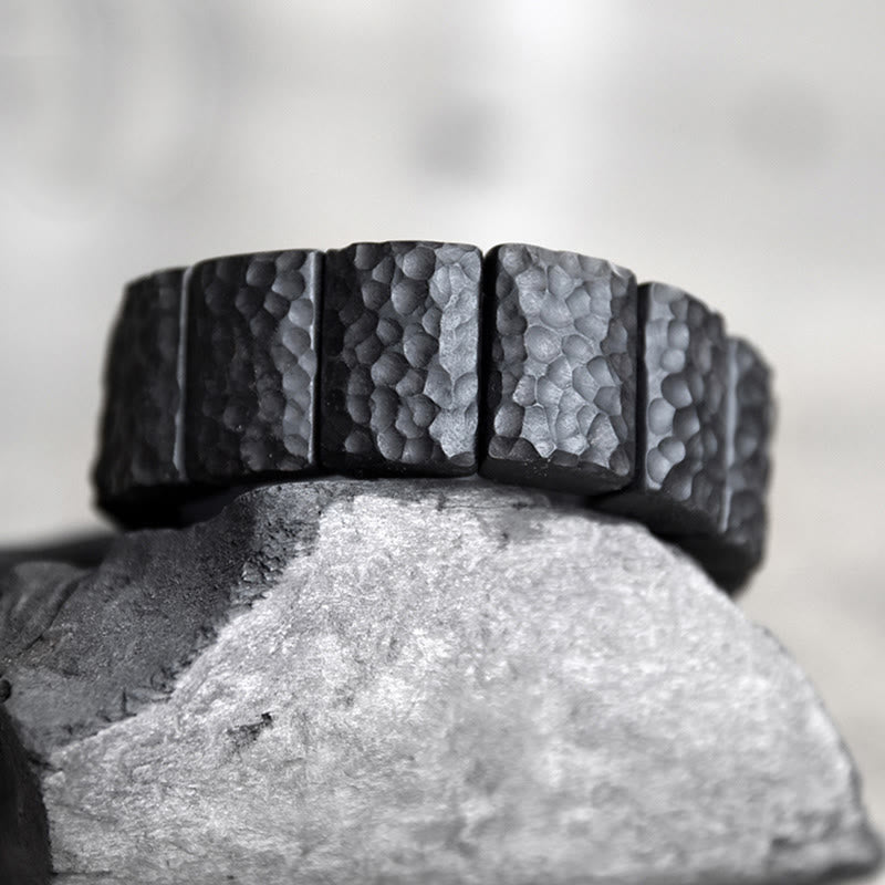Ebony Wood Couple Bracelet for Peace and Spiritual Connection