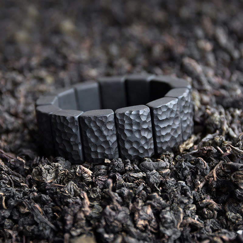 Ebony Wood Couple Bracelet for Peace and Spiritual Connection
