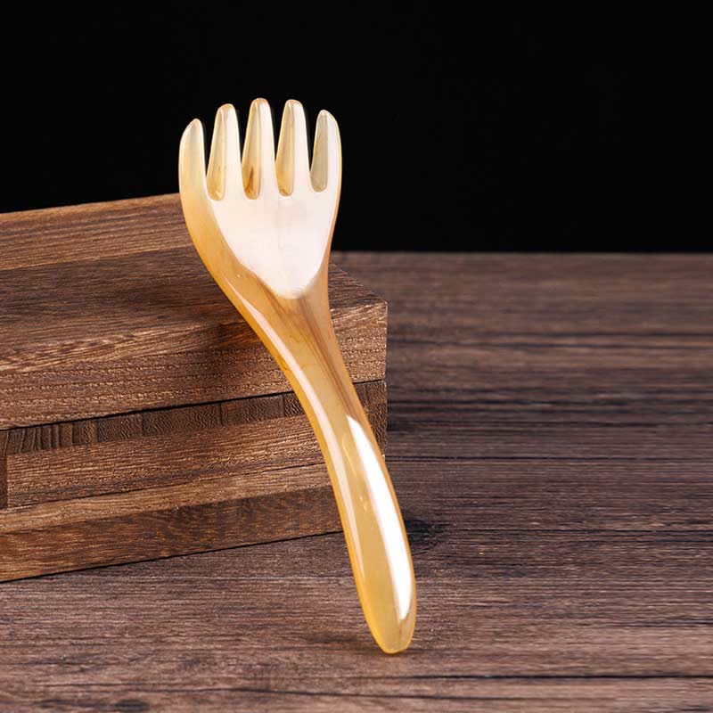 Resin Gua Sha Massage Comb for Skin Elasticity & Healing