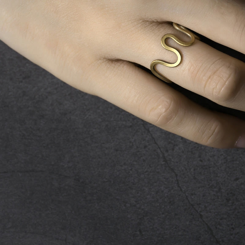 Adjustable Copper Luck and Wealth Ring | Spiritual Rings